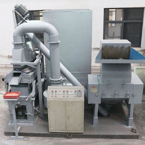 Waste cable wire recycling machine